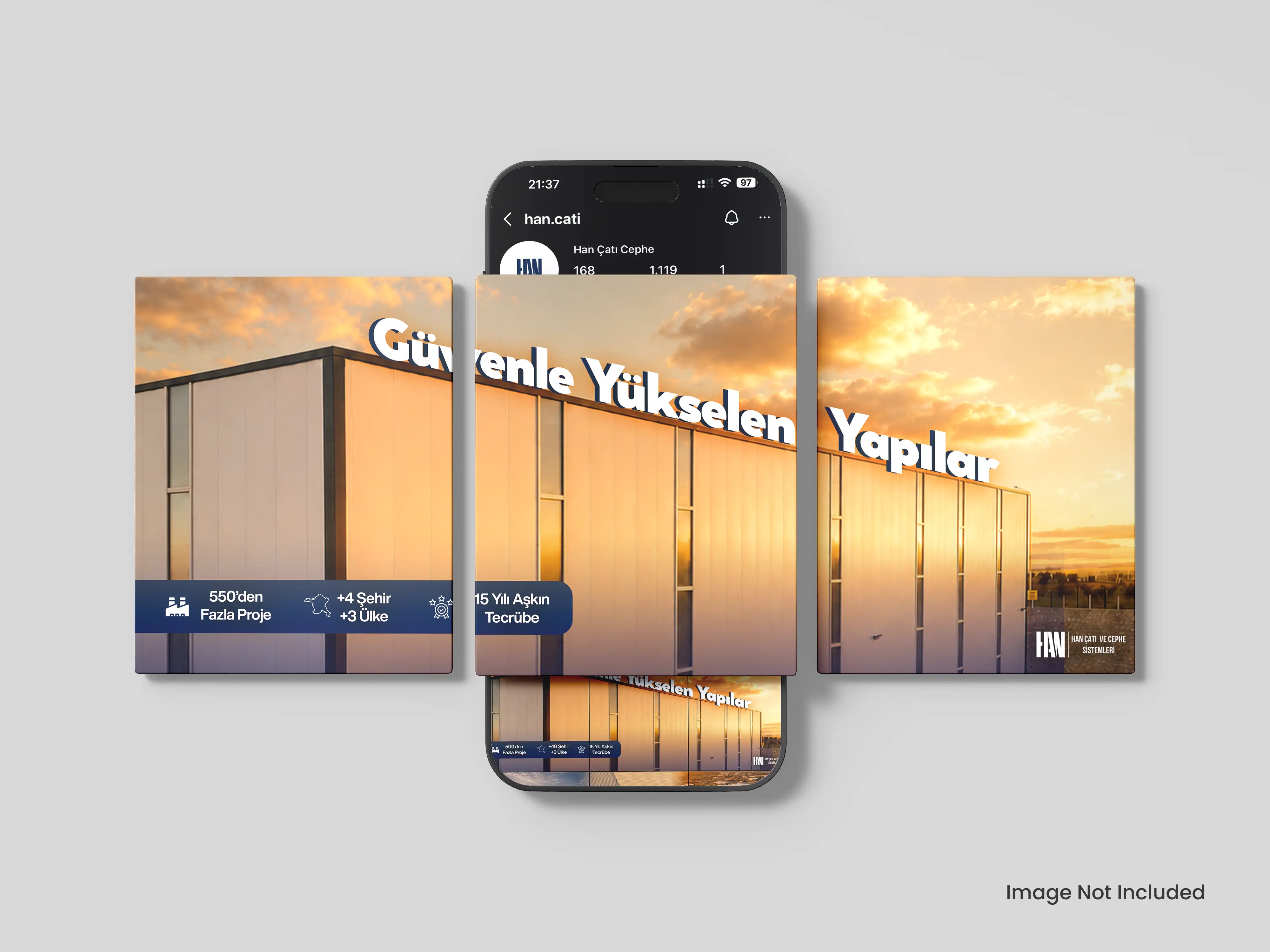 Han Çatı ve Cephe Sistemleri — Sosyal Medya Yönetimi